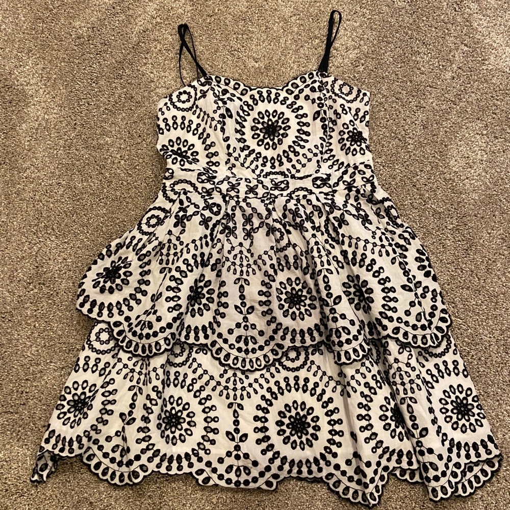 Express Black and White Dress Size 0